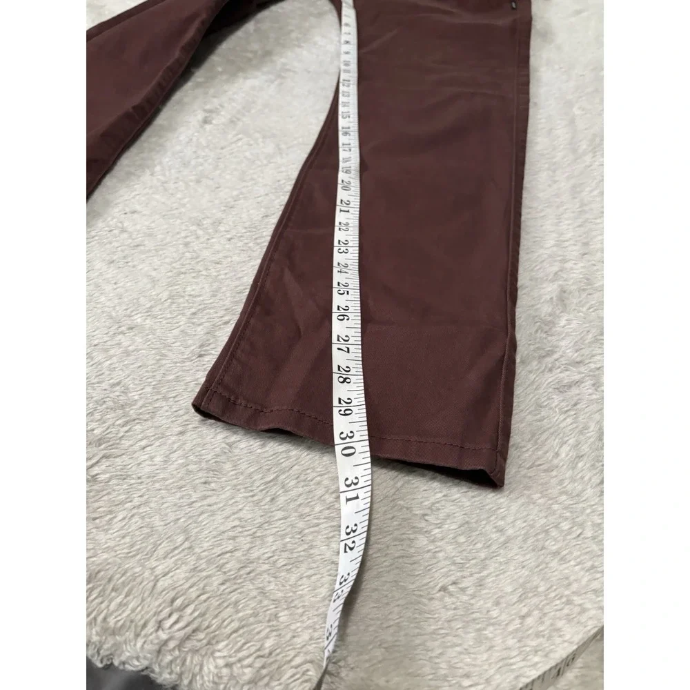 New Denizen Levi's‎ Men's Burgundy Jogger Pants Size XS Stretch